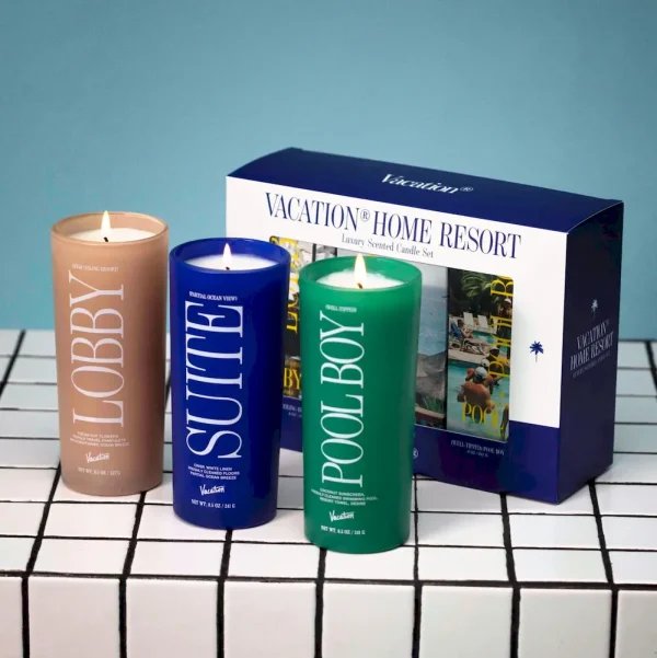 Home Resort Three Candle Set - Image 2